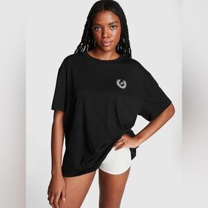 PINK COTTON OVERSIZED SLEEPSHIRT